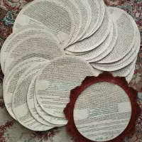 حرز همراه قاب چرم)دیوارکوب
