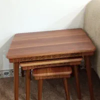 میز جلومبلی و سه عدد عسلی وکیوم|مبلمان خانگی و میز عسلی|کبودرآهنگ, |دیوار