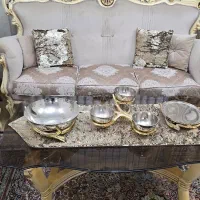 مبل استیل 9نفره|مبلمان خانگی و میز عسلی|آفتاب, |دیوار