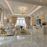 ۶۴۰ متر صاحبقرانیه/LUX کلاسیک طرحی از کاخ ورسای