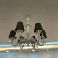 یک لوستر و۲عدد دیوارکوب کاملاسالم تازه خریداری شده|لوستر و چراغ آویز|ابهر, |دیوار