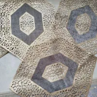 فروش فوری رومیزی مخملی 4تیکه|پرده، رانر، رومیزی|بندر امام خمینی, |دیوار