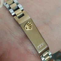 دستبند استیل پلاک دار