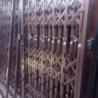 سازنده انواع حفاظ فرفورژه پنجره اکاردیونی درب ریل