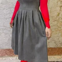 پیراهن مجلسی نو نو جنس سوئیت(مخمل جیر)