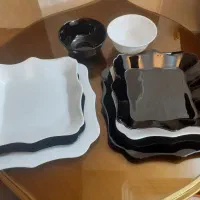 آرکوپال ۶ نفره سیاه و سفید اصل