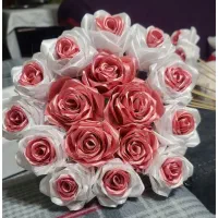 دسته گل یا باکس گل ربانی|گل مصنوعی|کرمانشاه, |دیوار