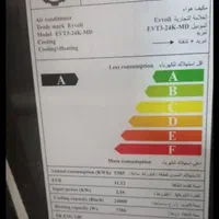 کولر گازی ایوولی24هزار موتور بزرگ T3|کولر گازی و فن‌کوئل|مشهد, طرق|دیوار
