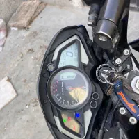 ns 150 رنگ ابی|موتورسیکلت|تهران, صاحب الزمان|دیوار