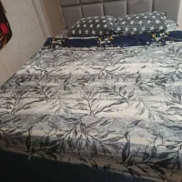تخت دونفره با تشک نو