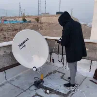 نصب آنتن با کم ترین قیمت ثابت و غیره تلویزیون