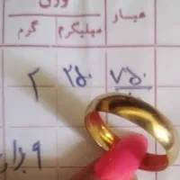 رینگ طلا