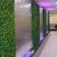 آبنما شیشهای خیس دیوار استیل خیس گرینوال بارانی|مصالح و تجهیزات ساختمان|گلستان (تهران), |دیوار