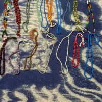 تسبیح پلاستیکی قدیمی