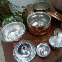 ظروف مسی زنجان شیک و زیبا|ظروف پختوپز|ساری, |دیوار