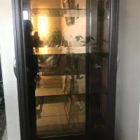 بوفه شیشه و چوب