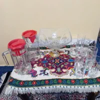 پارچ لیوان ترک بشقاب پلو خوری فرانسوی و میوه خوری