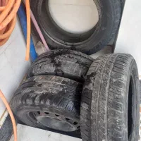فروش چهار عدد لاستیک ۴۰۵|قطعات یدکی و لوازم جانبی|بندر دیر, |دیوار