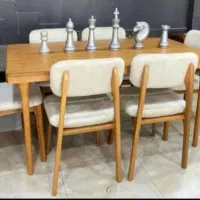 میز نهارخوری ناهارخوری ارکیده پرومکس راش ۴و۶ نفرهW