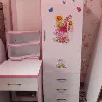 کمد لباس و ویترین و کتابخانه کارکرده تمام MDF