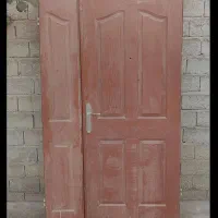 درب چوبی حال پذیرایی