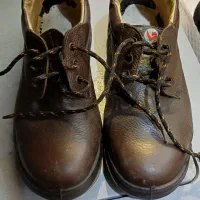 کفش ایمنی کار پوتین درحدنو سایز ۴۲ چرم اصل ، طبیعی