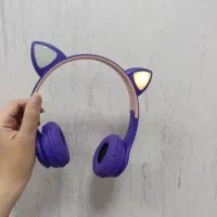 هدفون گربه ای رقص نور دار بلوتوثی|لوازم جانبی موبایل و تبلت|سبزوار, قاضی زاد|دیوار