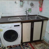 کابینت دست دوم در حد نو با بهترین سینک و اجاق گاز|مصالح و تجهیزات ساختمان|اهر, |دیوار