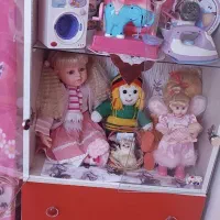 کمد بچه و چراغ خواب|اسباب و اثاث بچه|ساوه, |دیوار