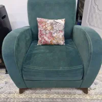 مبل ۷ نفره کمجا|مبلمان خانگی و میز عسلی|لشت نشا, |دیوار