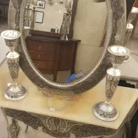 آینه و شمعدان نقره