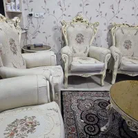 مبل ۹ نفره  استیل با قیمت استثنایی|مبلمان خانگی و میز عسلی|تهران, ستارخان|دیوار