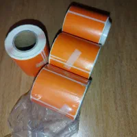 لیبل حرارتی نارنجی تک ردیف|لوازم التحریر|خرمآباد, |دیوار