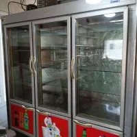 یخچال ۳درب ویترینی
