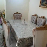 میز نهار خوری ۸نفره چوبی درحدنو|میز و صندلی غذاخوری|تهران, بوستان چیتگر|دیوار