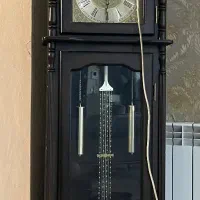 ساعت ایستاده تمام چوب