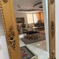 اینه کنسول چوب طلایی|مبلمان خانگی و میز عسلی|شیراز, فرهنگیان|دیوار