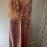 پیراهن دنباله دار بلند مجلسی