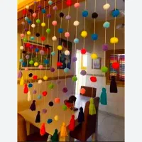 انواع پرده دست بافت