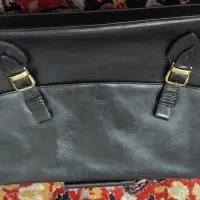کیف اداری چرمی مشکی