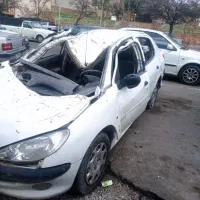 206sdمدل 94وی 8 تصادفی|خودرو سواری و وانت|تبریز, |دیوار