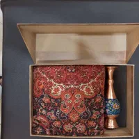 ترمه یزد بته جقه جام مسی اصفهان|صنایع دستی و سایر لوازم تزئینی|تهران, سلسبیل جنوبی|دیوار