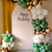 بادکنک ارایی بک میز عددوهپی نئون در محل ففط ۲۵۰۰ت