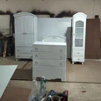 سرویس خواب نوزاد سیسمونی مدل پانیذ|تخت و سرویس خواب|ارومیه, |دیوار