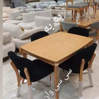 ناهارخوری مبل میز غذاخوری هایلین خودرنگ