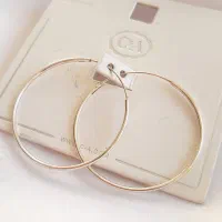 گوشواره نقره حلقه ای کلاسیک و کیوت