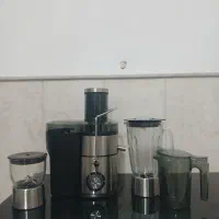 آبمیوه گیری ۴ کاره نونو مشکی استیل