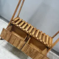 رگال چوبی با طبقه|جاکفشی، کمد، دراور|تهران, منیریه|دیوار