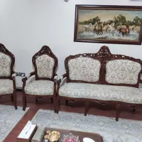مبل 9نفره سلطنتی در حد نو|مبلمان خانگی و میز عسلی|شاهین‌شهر, فدک|دیوار