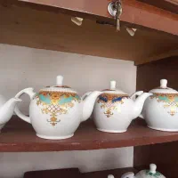 قوری چینی|قوری، کتری، قهوه‌ساز دستی|ملکشاهی, |دیوار